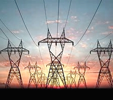 High voltage lines