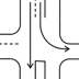 one-way left