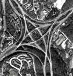 Braided crossover interchange