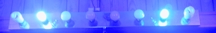 Blue on