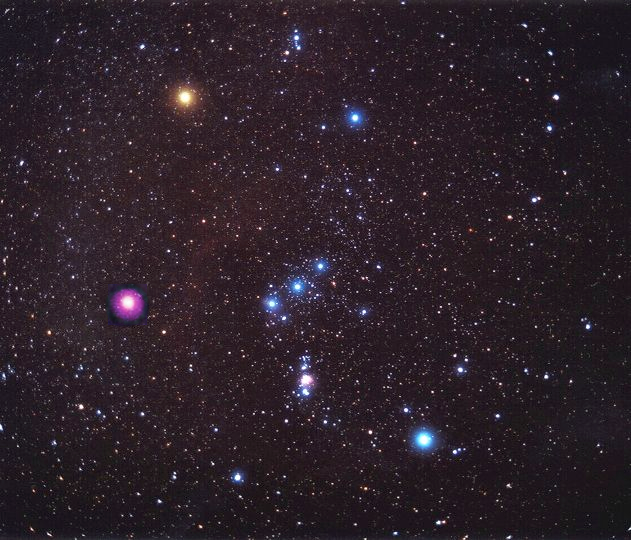 pink star