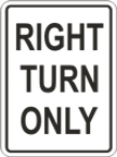 right turn