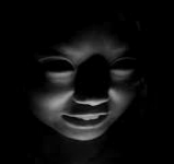 flashlight face